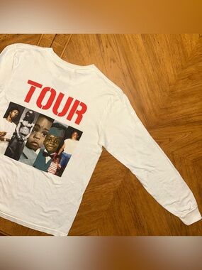 Lil Wayne Welcome to Tha Carter Tour Long Sleeve Shirt Small White Admission